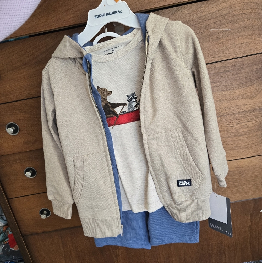 NWT- Eddie Bauer Kids 3 Piece Set- Size 3T